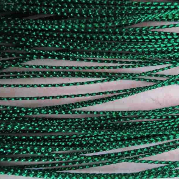 金属银铝箔丝包涤纶芝麻银绗绣线黑色涤纶和银色片合缠线镀金线