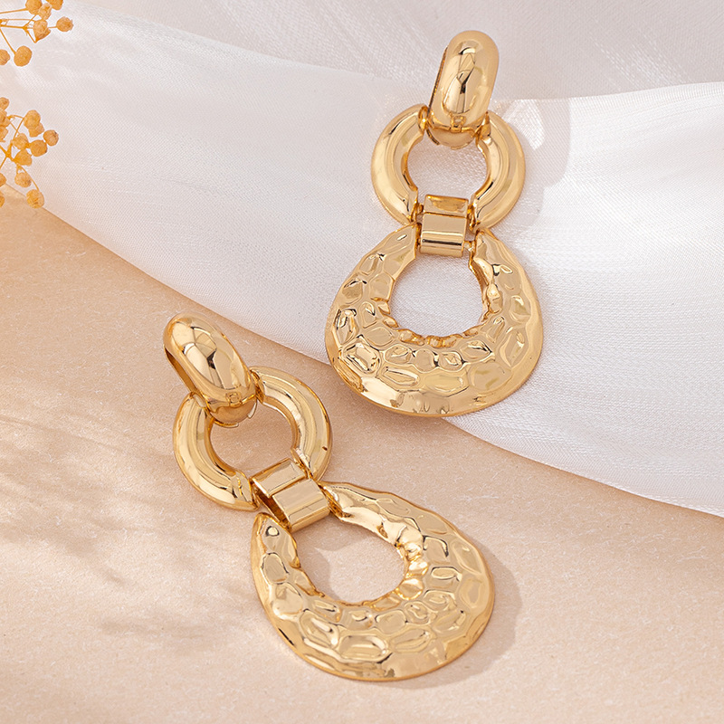 trend geometric small design elegant earrings