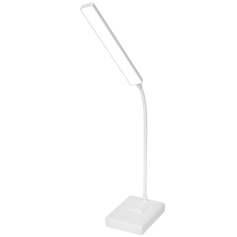 Nueva lámpara de mesa de aprendizaje LED recargable pequeña lámpara de mesa estudiante lámpara de mesa de lectura regalo USB Lámpara de mesa de protección ocular Lámpara de lectura