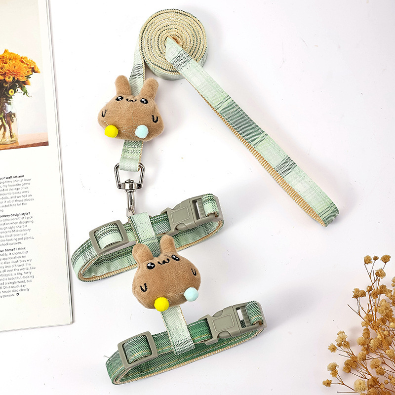 Correa para gato especial Four Seasons gato cuerda para caminar anti-rotura ajustable gato cuerda tracción gato lazo gato cuerda cadena