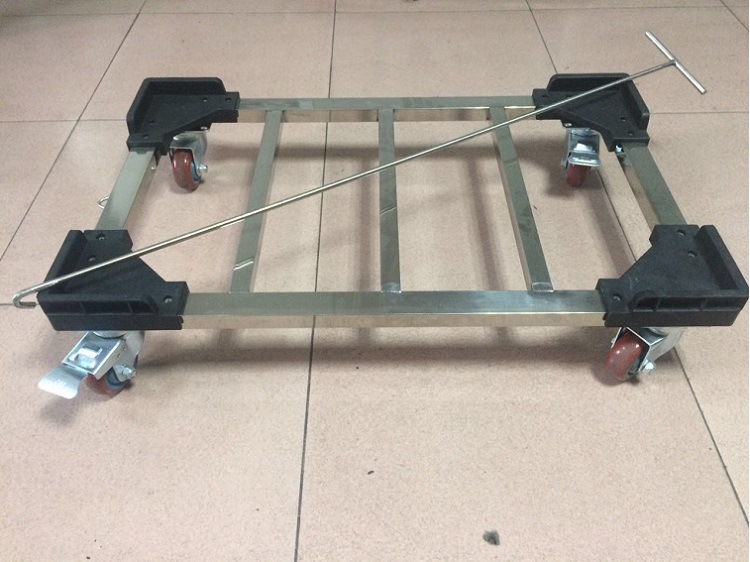 防静电运转周转箱运转平板不锈钢乌龟车热卖 注塑护角 带拉勾
