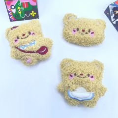 イベント用のプチギフト、かわいいバターベアバッグペンダント、バックパックベアぬいぐるみ、ヘアアクセサリー、アクセサリー