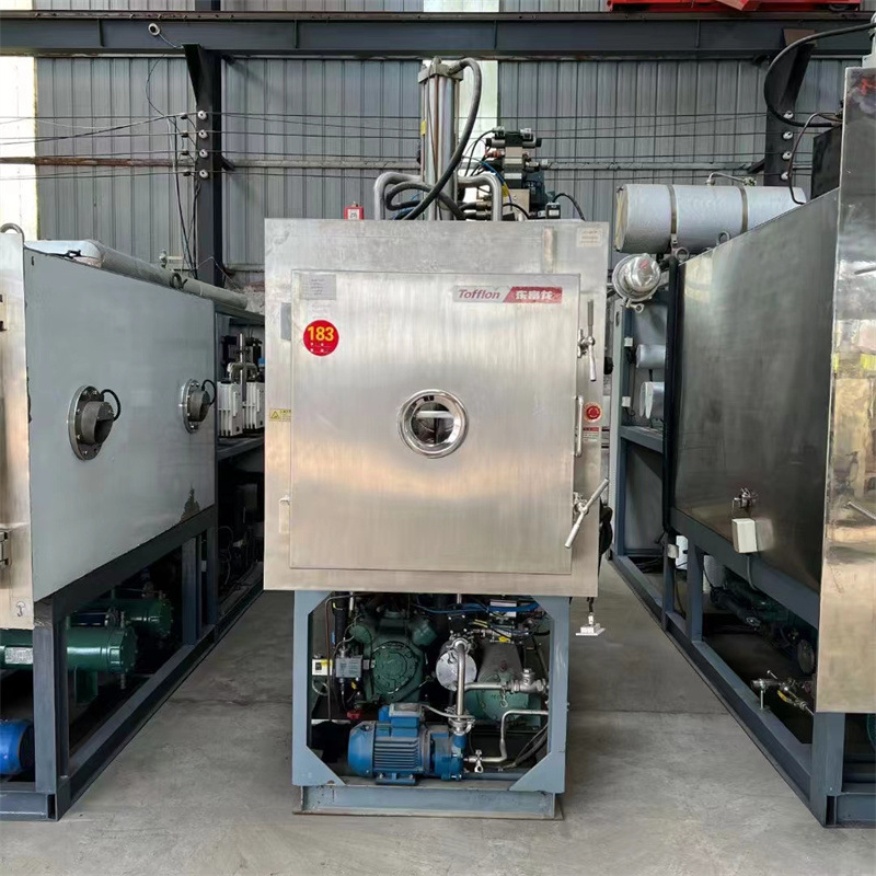 出售二手10平方食品真空冷冻干燥设备 多功能食品果蔬冻干机械