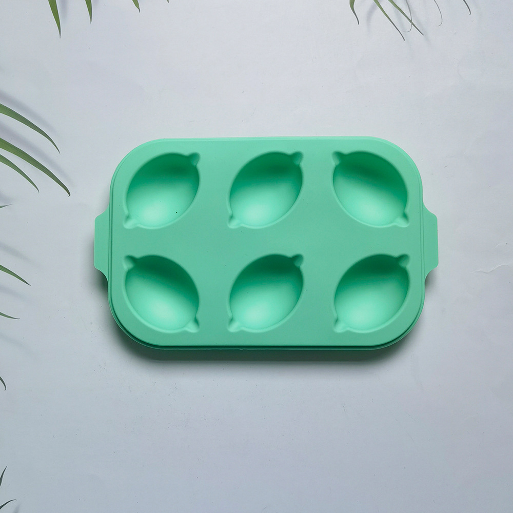 6 limón 11 molde de silicona pastel helado pudín molde de postre jabón utensilios de cocción