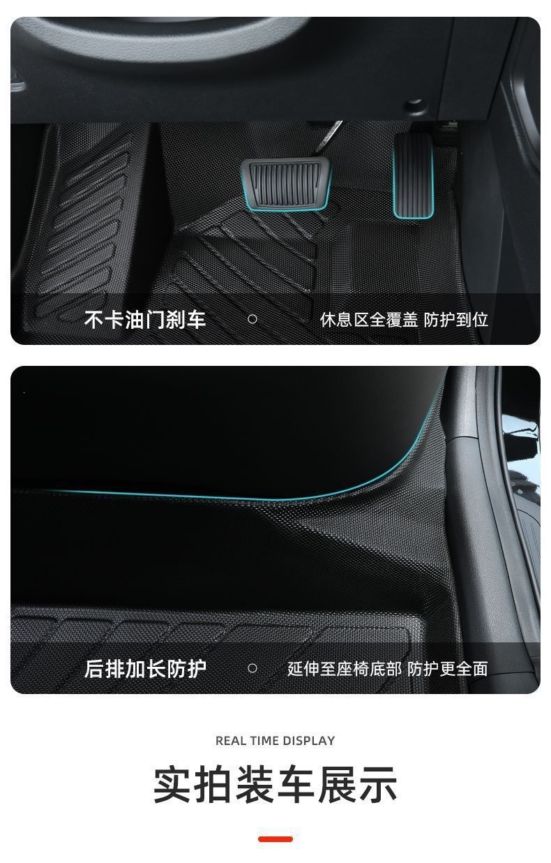 Suitable for Golf 7 floor mats, designed to fit the 2020 Volkswagen 7.5th generation GTI driver's side, original factory TPE coil mats