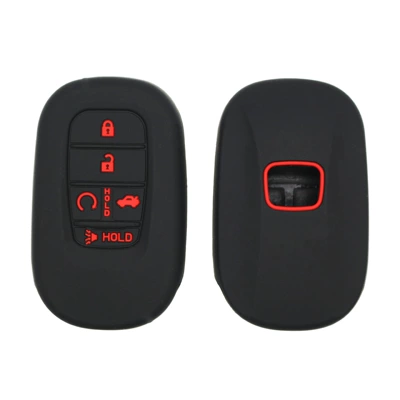 Silicone factory suitable for Honda Static Rod/Key Bag - black-red