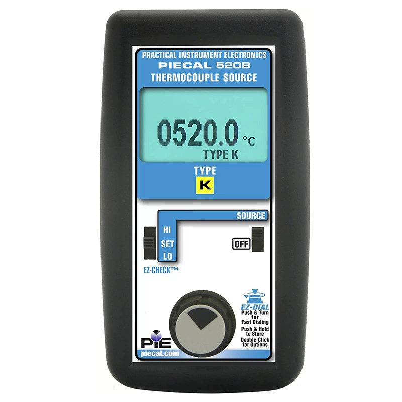 США PIECAL PIE 520B Термопары Одноканальный теплорезистор калибратор