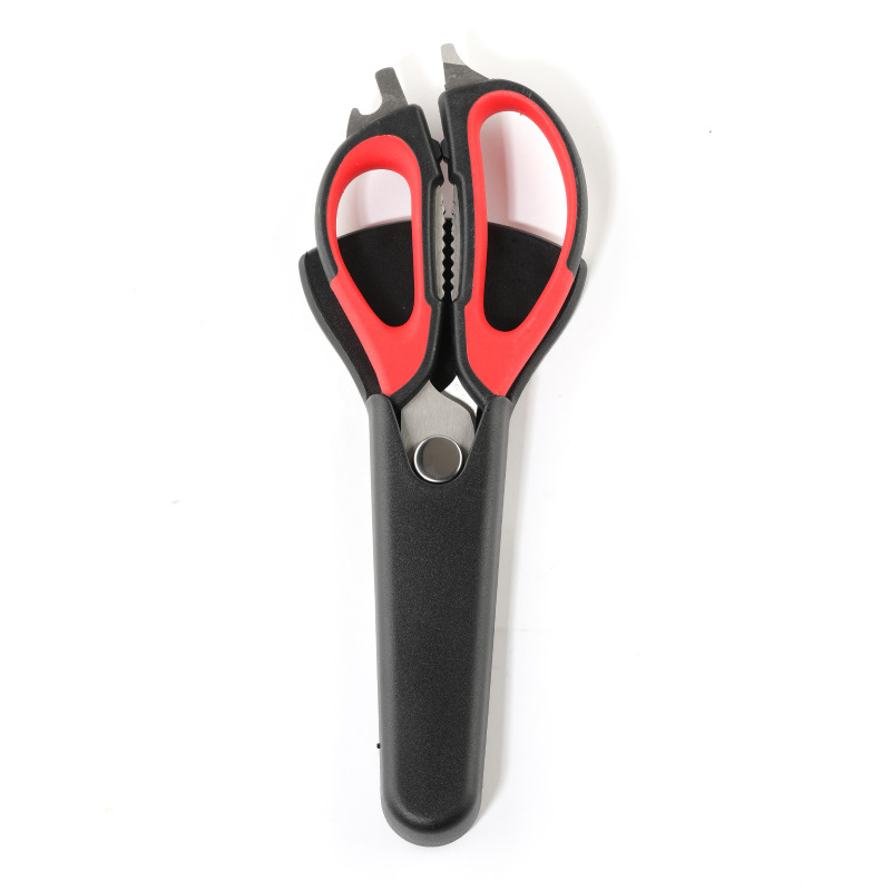 Tijeras de cocina multifunción - Acero inoxidable, magnética, para alimentos y huesos de pollo, hogar