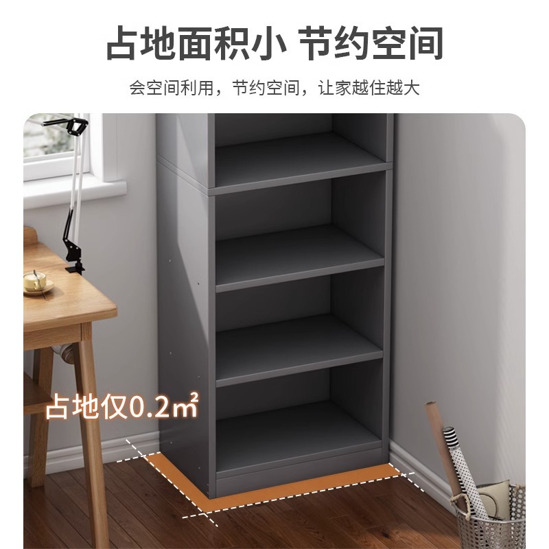 Estrecha brecha pequeña estantería piso simple hogar multi-capa salón armario estantería Pared de almacenamiento