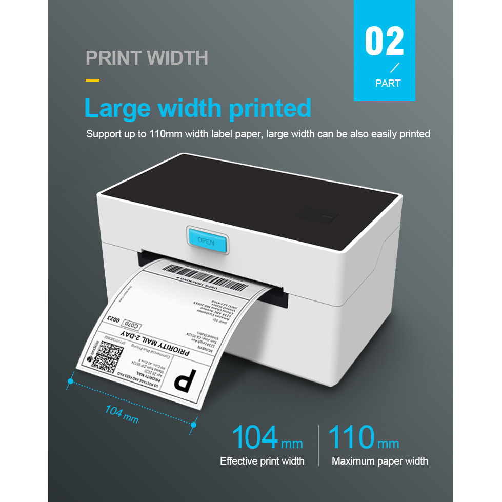 Amazon, Shopee, Lazada, AliExpress, EUB: Thermal Label Printers for E-waybills