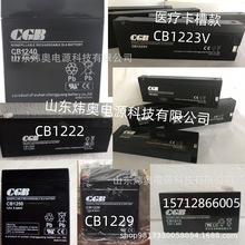 CGB长光蓄电池CB1223V医疗卡槽CB1250 CB1229 122.2AH 4.0 CB1213