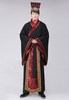 Retro Hanfu, suit, clothing, with embroidery