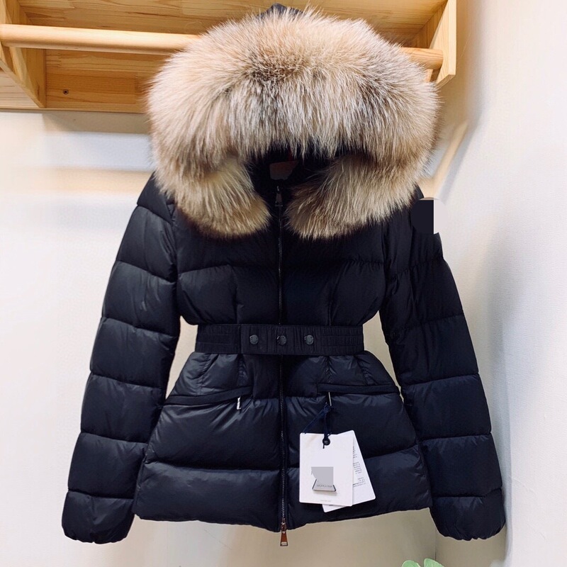 Mc Mengjia Women's Boed Detachable Fox Fur Waist down Jacket Item No. Qianjing0088 Mc Mengjia Women's Boed Detachable Fox Fur Waist down Jacket Item No. Qianjing0088