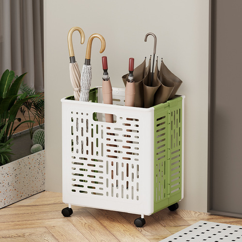 Household foldable dirty laundry basket bathroom large capacity clothing plastic storage box with handle and slot for easy movement dirty laundry bin
