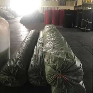 Guangdong White geotextile short silk geotextile highway maintenance geotextile permeable non-woven polyurethane geotextile factory