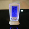 510 Times mini alarm clock LED luminous music alarm alarm quiet lazy electronic clock temperature creative gift