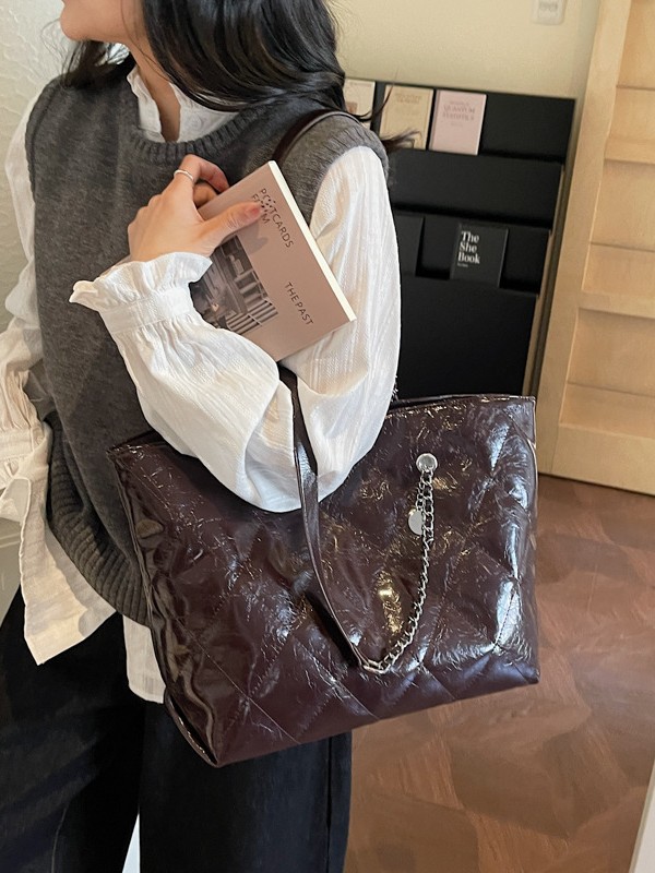 Xiaoxiang Ling Style Chain Bag Tote Mujeres Hot Sale New Corean Zhong Universal Commuting High-Self Shoulder Bag