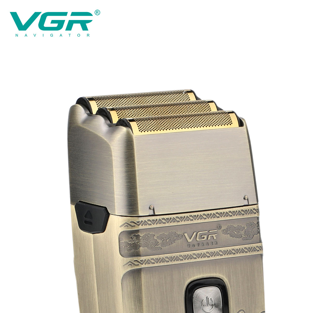 Scheerapparaat met drie mesjes voor het bleken van de huid, oplaadbaar, IPX6 waterdicht._voghion.com