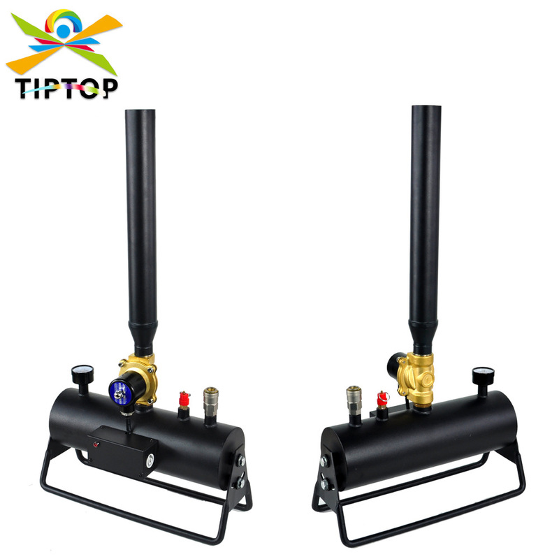 Night Sky Paper Spray Machine, Electrically Controlled Stainless Steel Tube Confetti Cannon, Compressed Air Spray Confetti Stage Special Effects