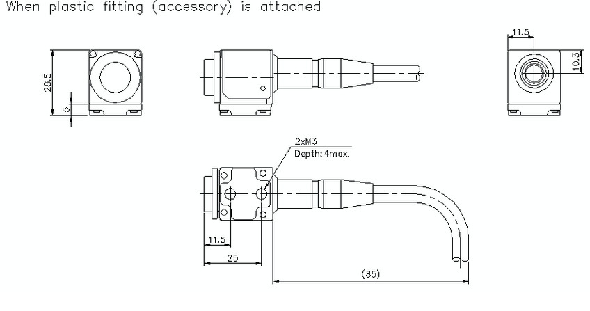 基恩士KEYENCE CA-HS200M 黑白工业相机