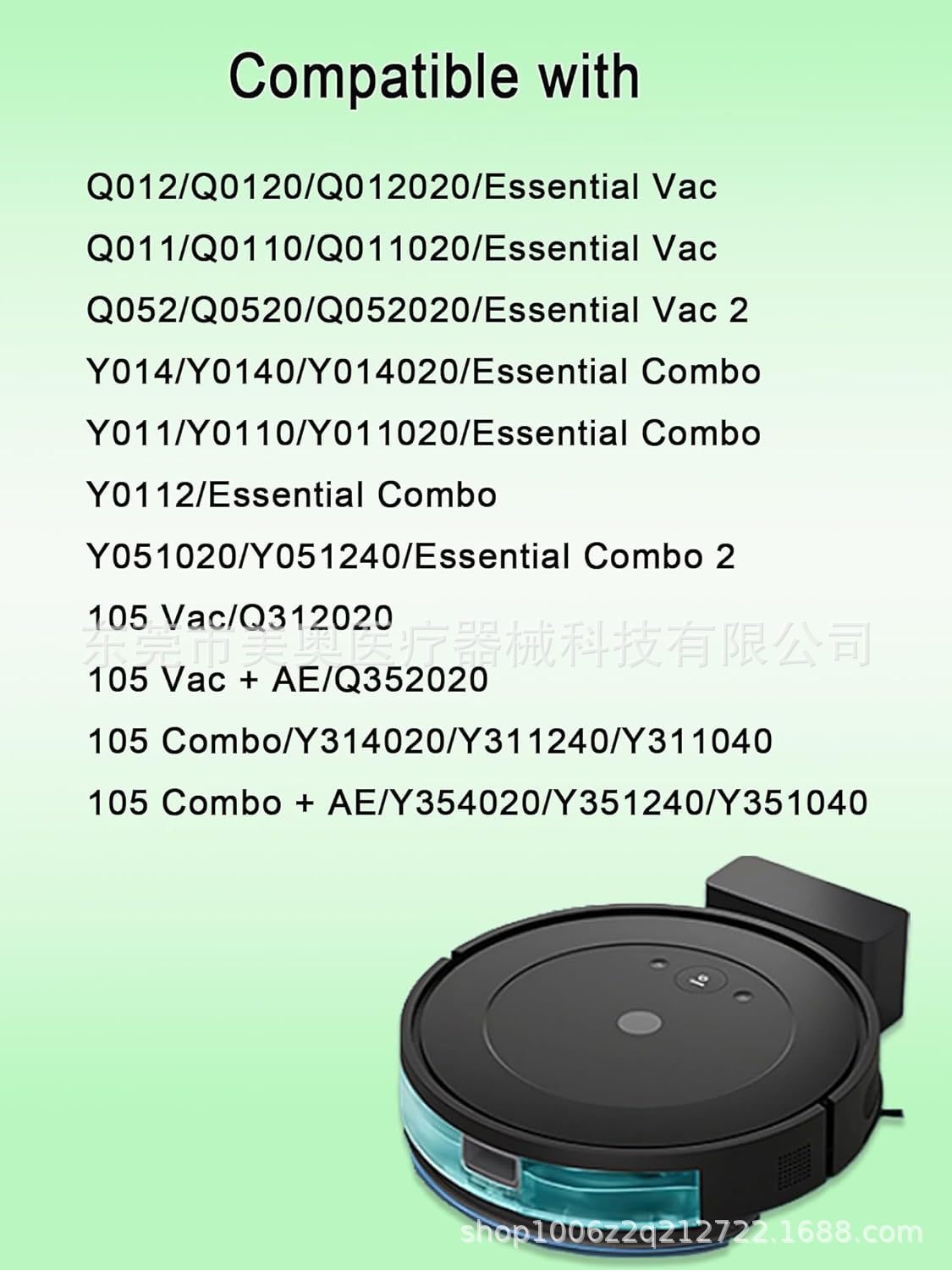 Filterpatrone Filternetz für iRobot/104 Vac/105/Q0110/Q0520 Staubsaugerroboter