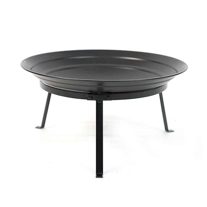 21.5 Cuenca de fuego al aire libre de tres patas, horno de té, fogón de campamento, cuenca de fuego de barbacoa, cuenca de fuego portátil de calefacción de patio