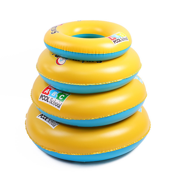 Water inflatable cartoon swimming ring PVC