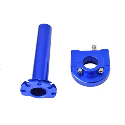 Large Twist Oil Enlarged Throttle – Motorcycle Handle Cover - increase-throttle-blue