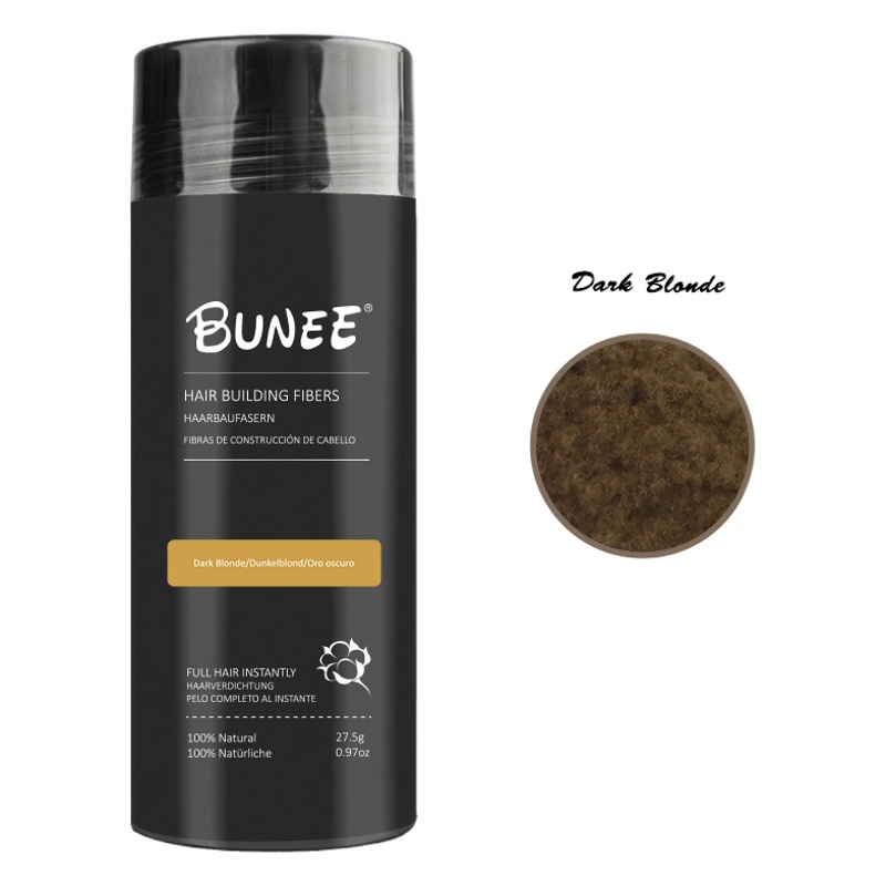 Efecto de ángulo de visión polvo de fibra de cabello 27,5g desechable polvo de fibra de cabello denso reemplazo de cabello peluca polvo denso tesoro de cabello