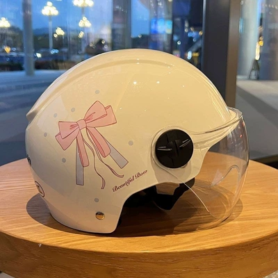 Motosiklet dəbilqələri certification, suitable for all seasons - off-white-bow-huiqi-transparent-short-lenses-mega-discount-sale