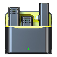 新型私模無線クリップマイクアナウンサークリップ麦携帯電話生放送マイク生放送ノイズ除去録音