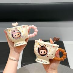 布布马克杯高颜值杯子陶瓷情侣水杯送女生生日礼物伴手礼意义礼品
