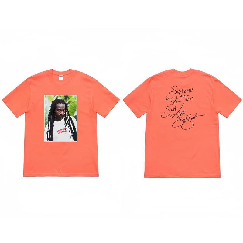 クロスボーダーファッションとトレンディなシュプリームレタープリントラウンドネック半袖ユニセックスストリートファッションTシャツドロップシッピング|undefined
