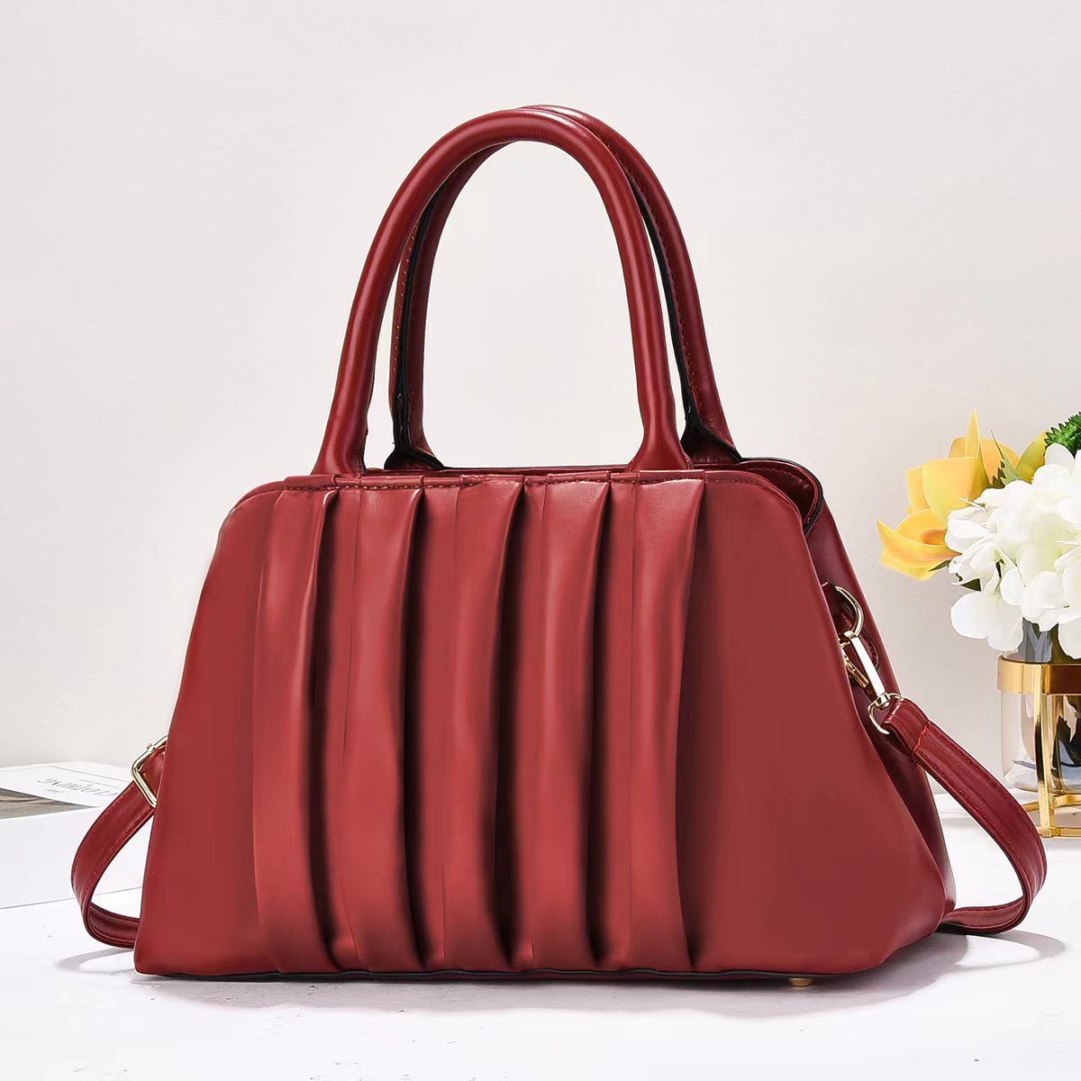 Temperamento versátil nuevo bolso coreano de moda mujer hermoso bolso de hombro bolso de mujer bolso de mujer bolso grande