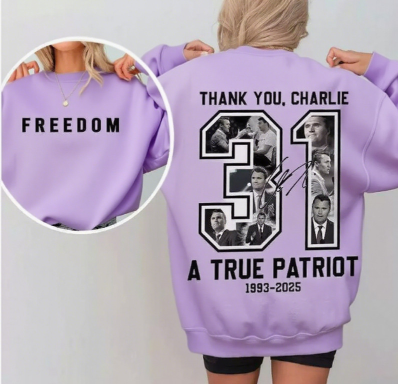 【跨境欧码】[Made in USA] Freedom Charlie Kirk Sweatshirt|undefined