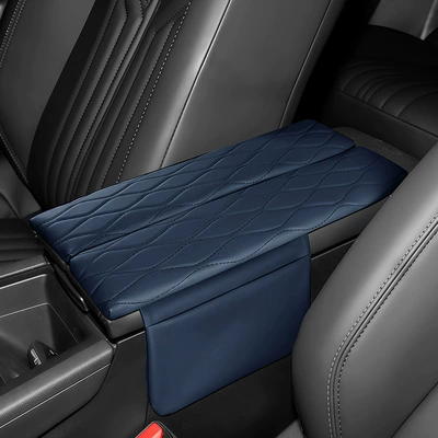 Armrest box pad 4008 5008 Armrest Box Protection - peugeot-408x-508-4008-5008-dark-blue