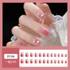 Fake nails, short nail stickers for manicure, wholesale