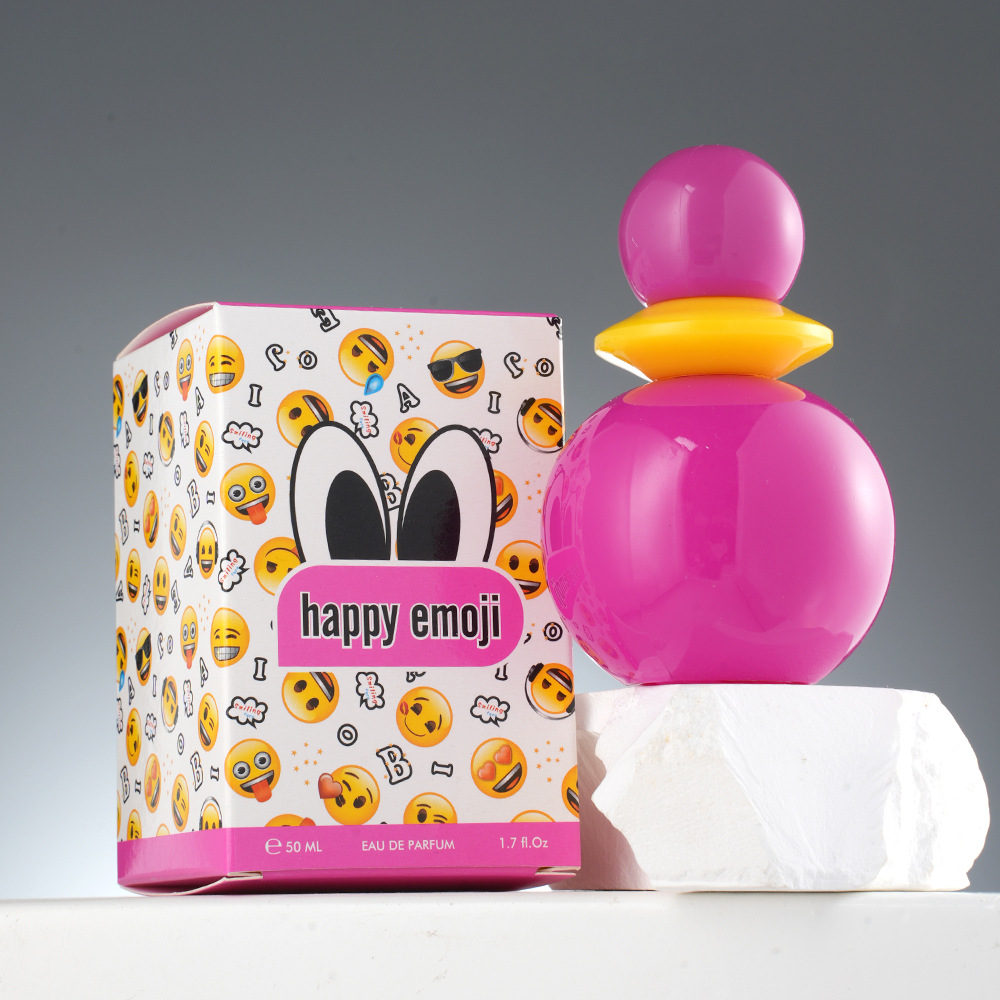 Cross-Border Foreign Trade Long-Lasting Light Fragrance Woody Tone 50ml Perfume Wholesale Nightclub Carnival Cartoon Tumbler Perfume