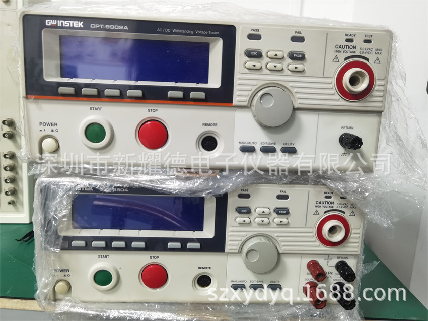GPT-9902A 固纬交直流耐压测试仪 GPT-9903A 二手安规分析仪回收