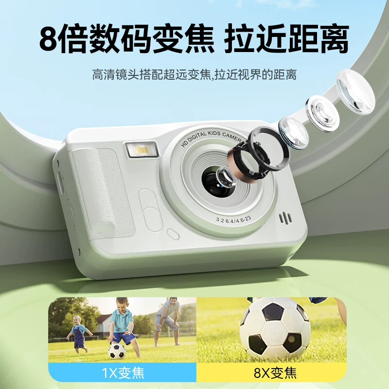 Digital camera A2 student CCD high definition high pixel small student party entry-level card machine can be uploaded