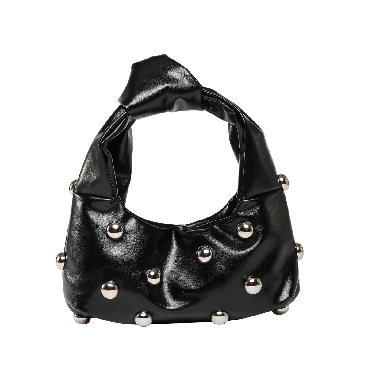 Bolso de axila con textura transfronteriza 2025 primavera nuevo bolso femenino bolso de moda de alta gama bolso de hombro con cuentas personalizado