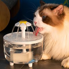 猫の浄水器の流動静音ペット猫は犬で水の神器を飲んで自動的に循環します。