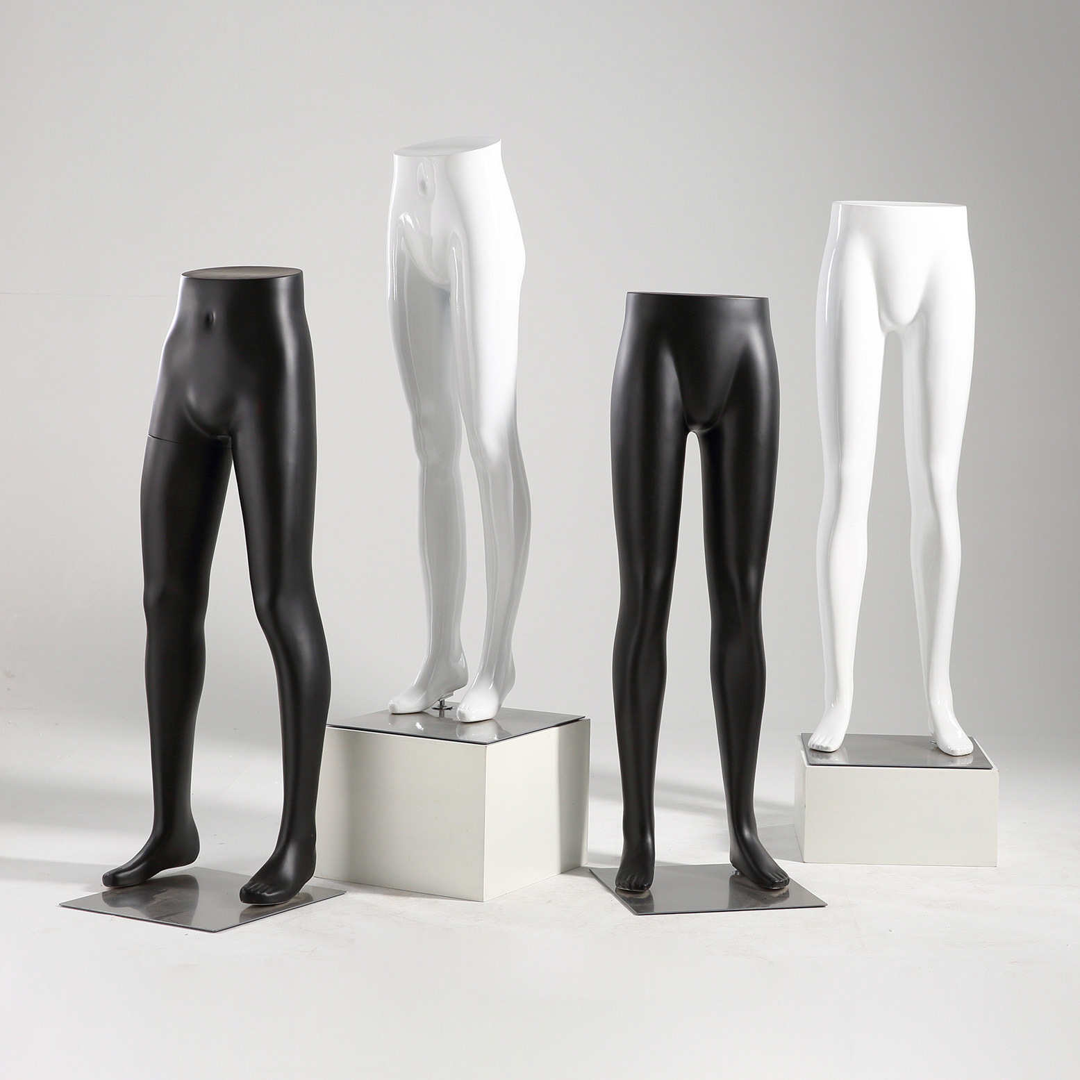 Maniquí de Piernas para Pantalones de Plástico para Tienda de Ropa