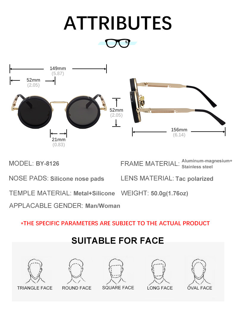 Adjustable Light Reduction Sunglasses For Women & Men Polarized_voghion.com