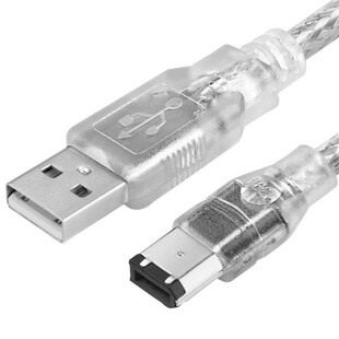 USB ���DFirewire 6P �� ������ݔ���m������|͸��ɫ 6FT