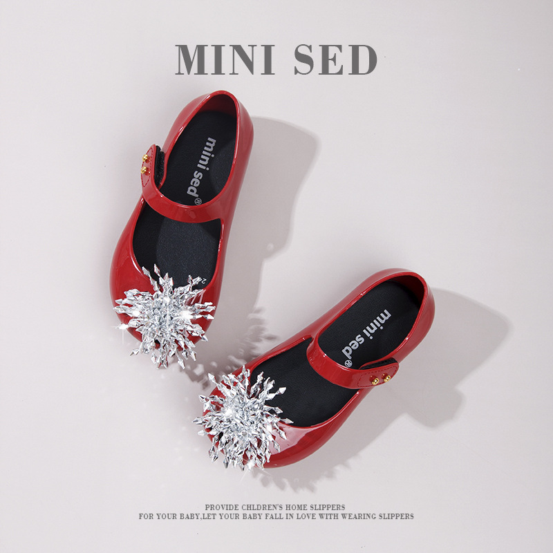 Sandali da bambina allegri estivi selezionati a caldo Scarpe da principessa per bambini in gelatina per bambini Suole morbide_voghion.com