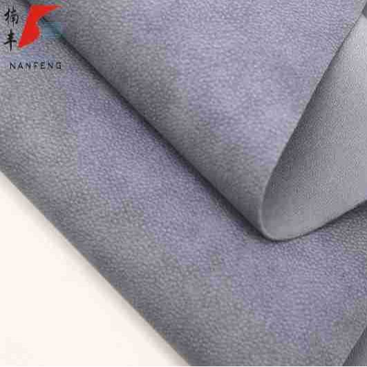 NF8278 绒布PU 厚度1.4MM 勃肯鞋皮革 鞋包两用 现货供应