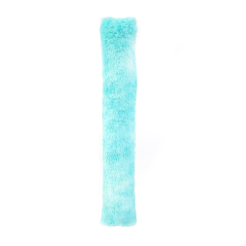 Z mascota gato juguete de sonido felpa corta tie-dye almohada larga resistente a morder molares con menta gatera suministros para mascotas