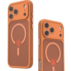 iPhone17air 携帯電話ケース 精密穴加工 マット磁気吸着ケース Apple 17promax 携帯電話保護ケース対応