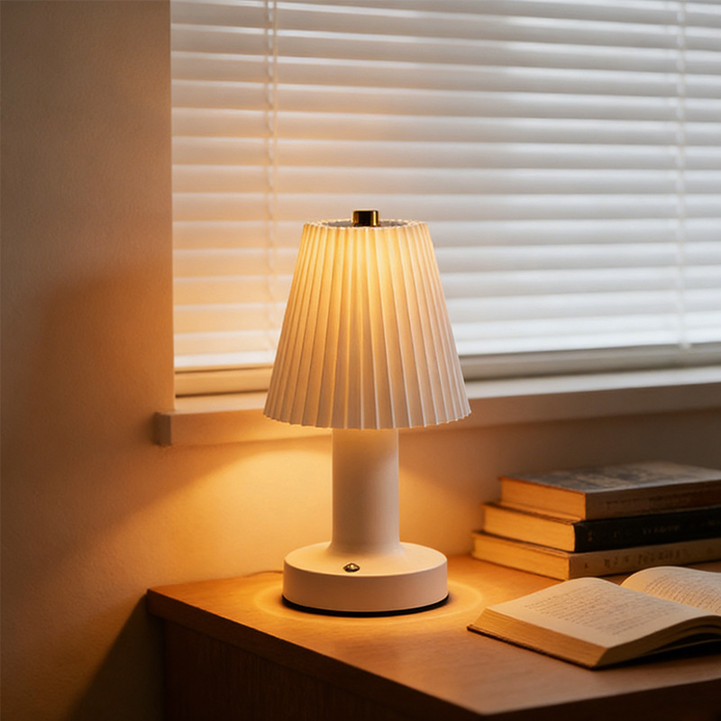 Amazon transfronteriza redonda creativa lámpara de hongo LED lámpara de escritorio USB lámpara de noche dormitorio lámpara de cabecera decorativa luz de atmósfera image 20